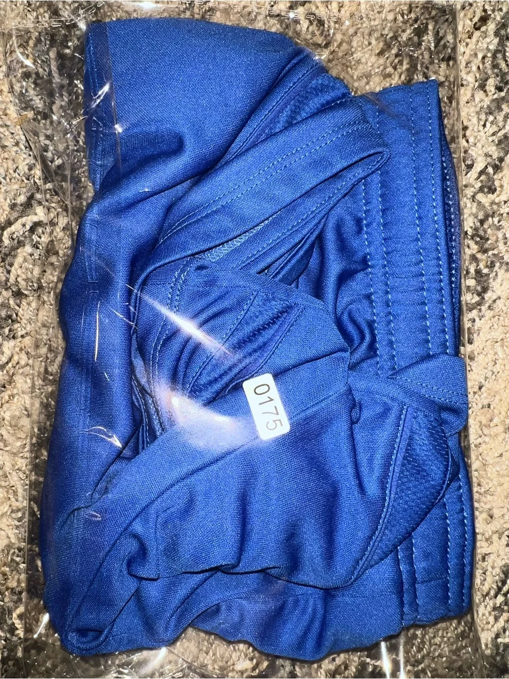 Nike Royal Blue Sports Bandeau with Swoosh